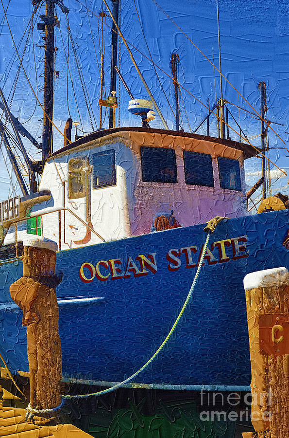 Ship of State Painting by Diane E Berry