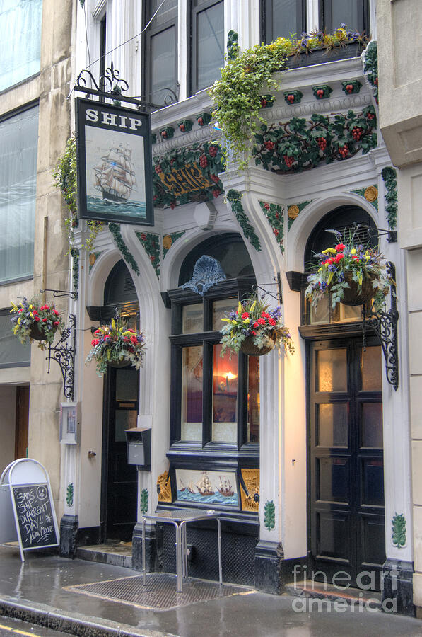 Ship public house in London Photograph by David Birchall