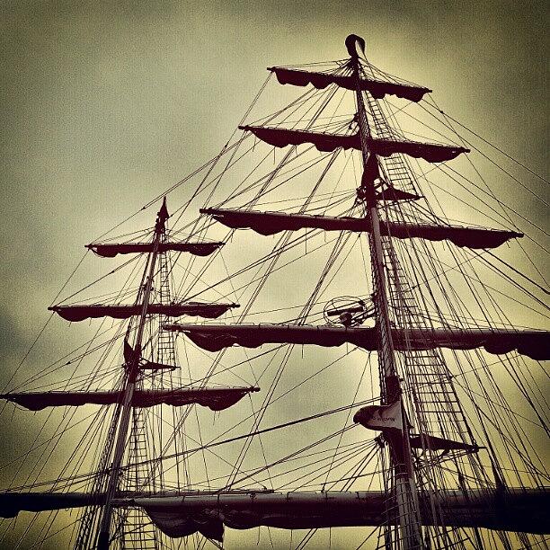 Clouds Photograph - Ship Sales #sales #sky #clouds #wood by Invisible Man Clouds Photograph - Ship Sales #sales #sky #clouds #wood by Invisible Man