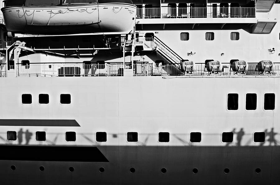 Ship Watching Photograph by Dean Harte