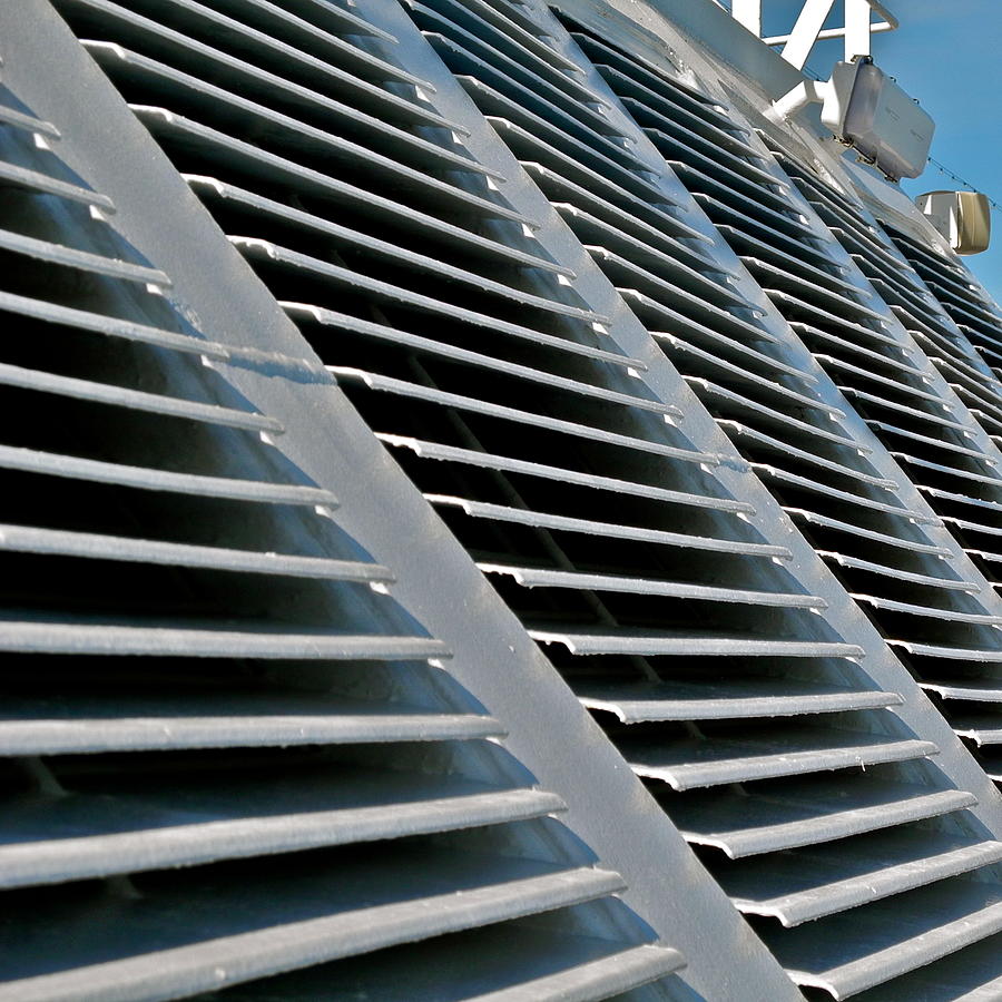Ships Ventilation Louvers Photograph by Kirsten Giving