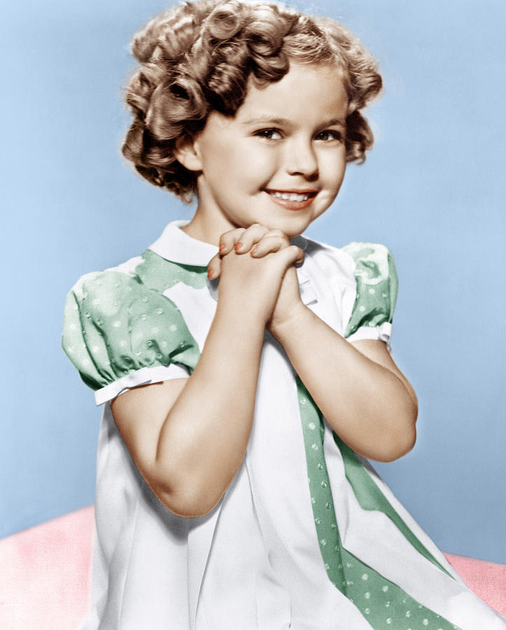 Shirley Temple, Ca. 1936 Photograph by Everett