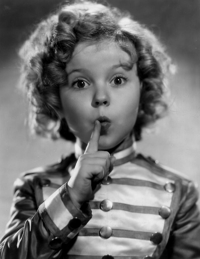 Shirley Temple Photograph by Everett