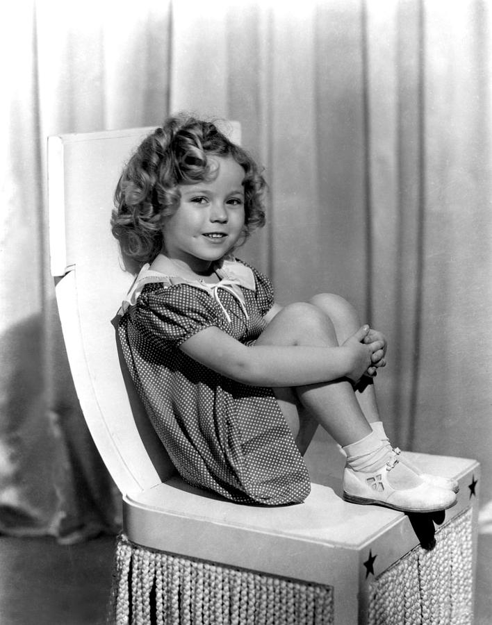 Shirley Temple In Paramount Publicity Photograph by Everett - Fine Art ...