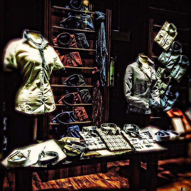 Shop Photograph - Shirts #dress #iphone #instagram by Roberto Pagani
