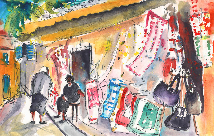 Shop in Kritsa Painting by Miki De Goodaboom