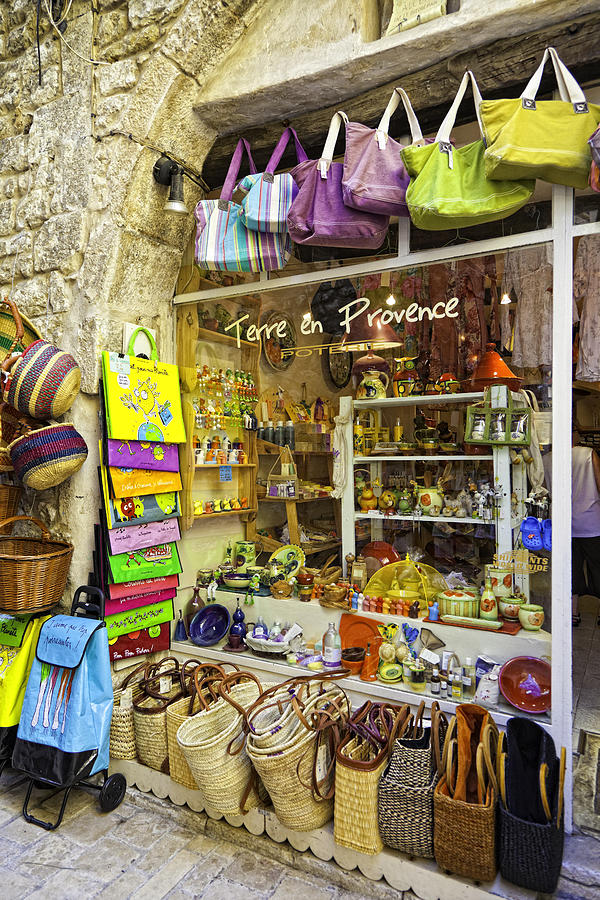 Shop in Vence France Photograph by Fred J Lord