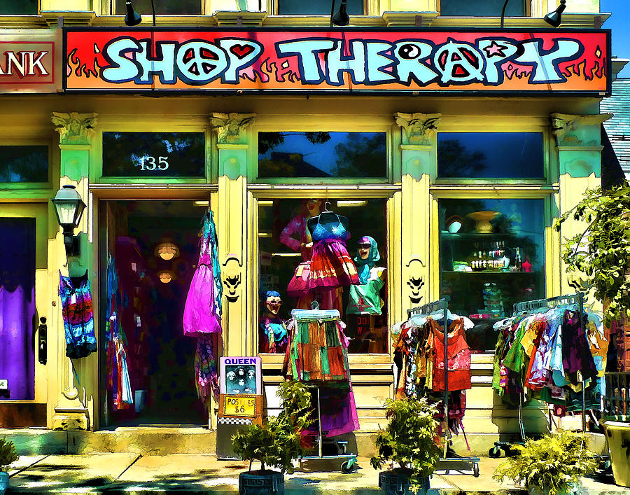 Shop Therapy Photograph by Flo Minton - Fine Art America