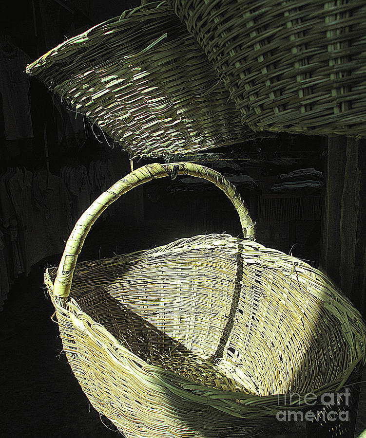 Shopping Baskets Photograph by Louise Peardon