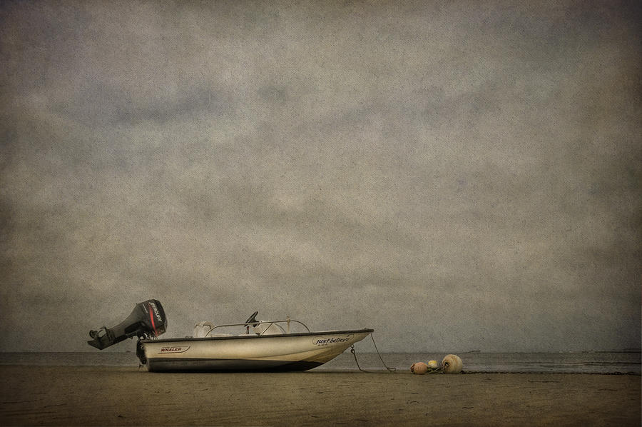 Vintage Photograph - Shores Where Time Stands Still by Evelina Kremsdorf