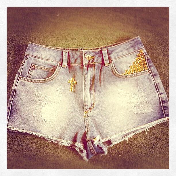 Summer Photograph - #shorts #hotpants #denim #asos by Grace Shine