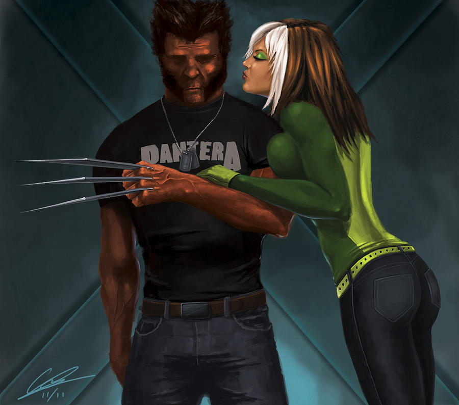 Dreier Mit Wolverine, Storm Und Rogue