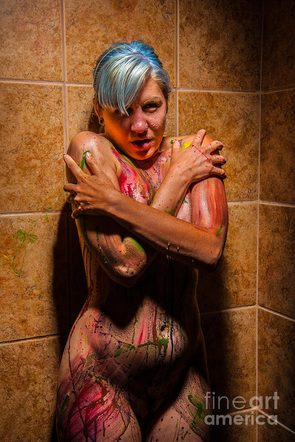 Shower Paint Photograph by Scott Sawyer