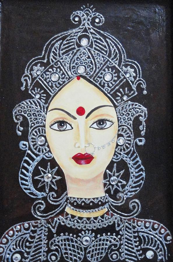 How to Draw Goddess Mata Annapurneshwari Devi Drawing  video Dailymotion