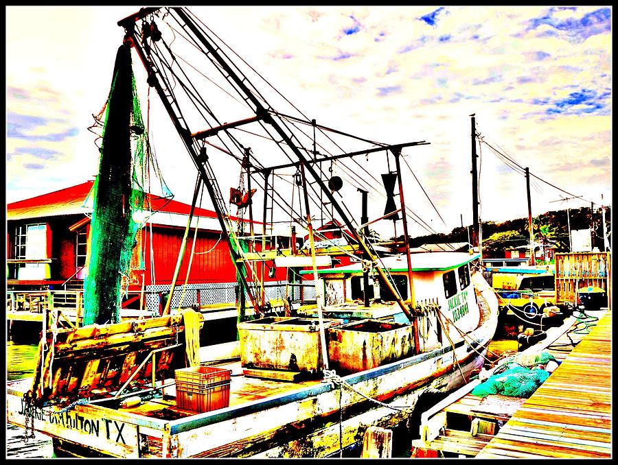 Shrimper at Rest Photograph by Antonia Citrino