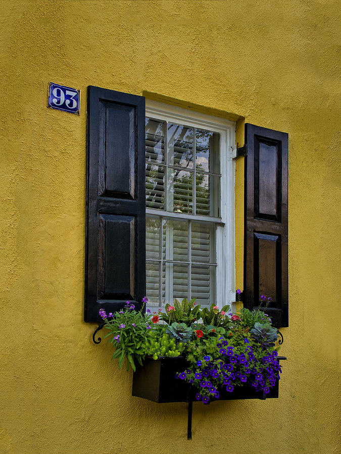 Shutters and Window Boxes Photograph by Sandra Anderson