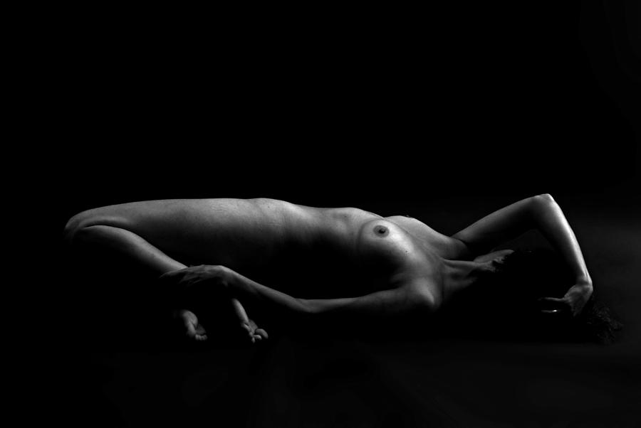 Nude Photograph - Shy by Sumit Mehndiratta