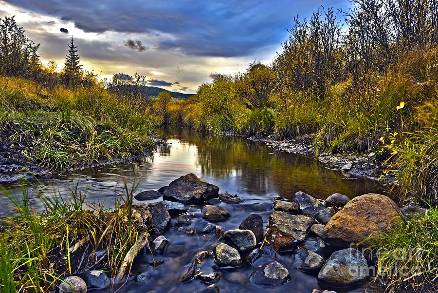 Sibald Creek Photograph by Edward Kovalsky
