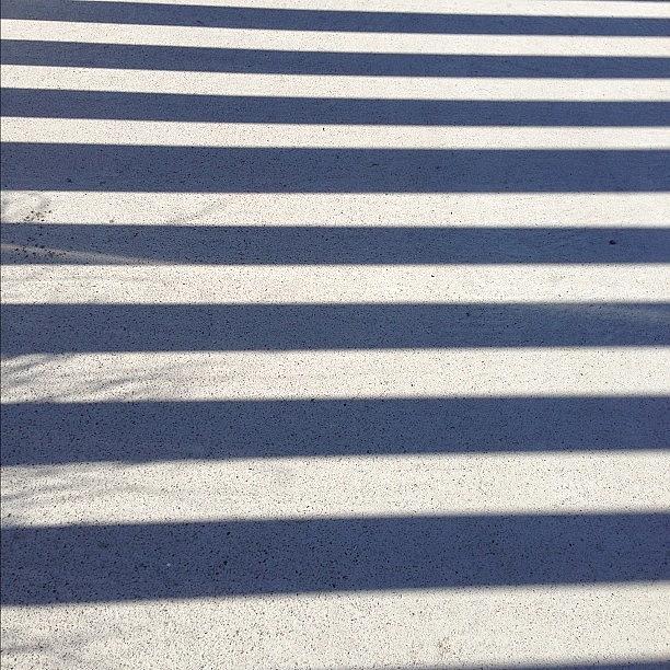 Shadows Photograph - #sidewalk #shadows by Aubrey Erickson