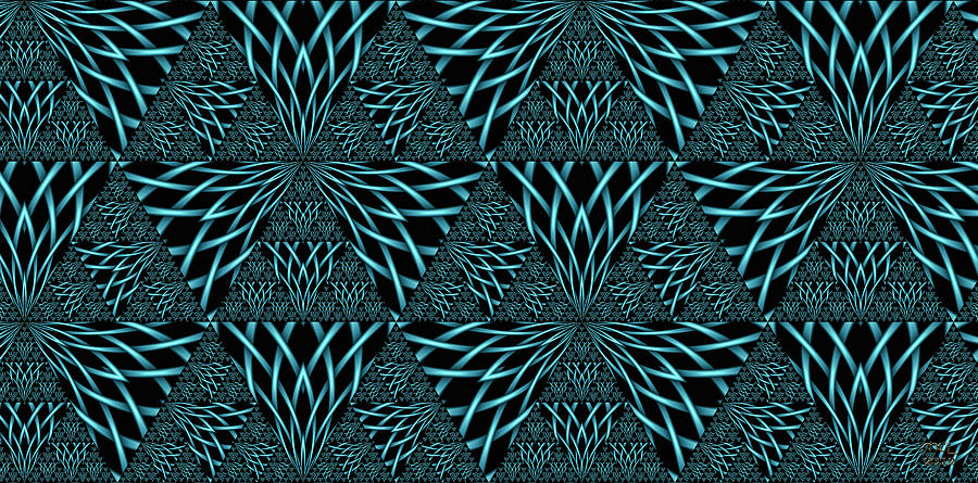 Sierpinski Braids Digital Art by Manny Lorenzo