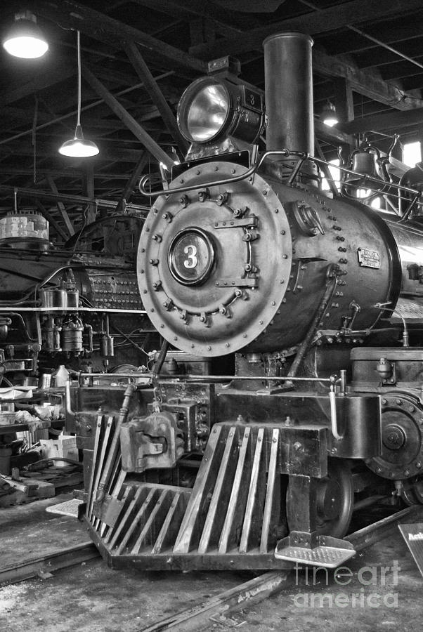Sierra Railroad Engine #3 Photograph by Jim And Emily Bush