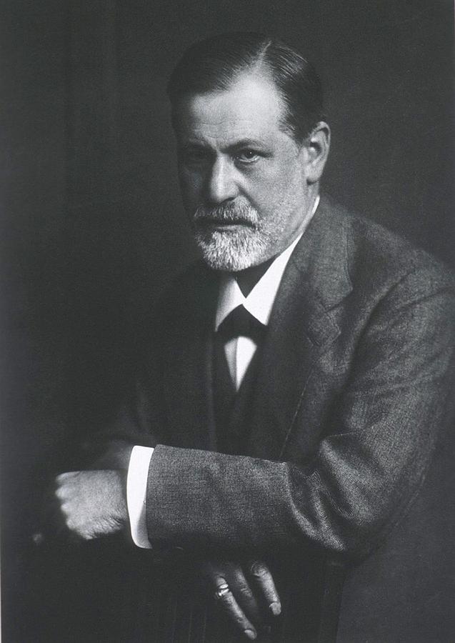 Sigmund Freud 1856-1939, With Arms Photograph by Everett - Fine Art America
