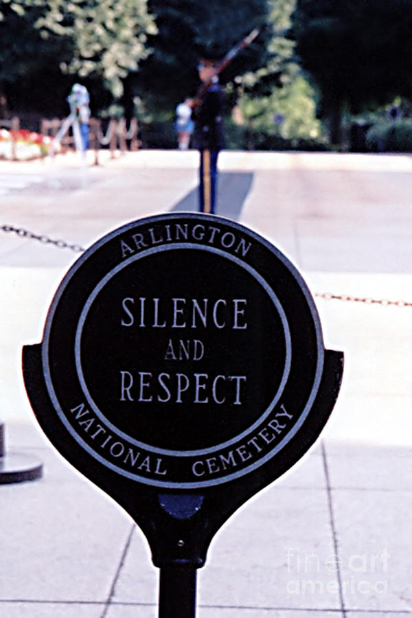 Silence And Respect Photograph by Susan Stevenson