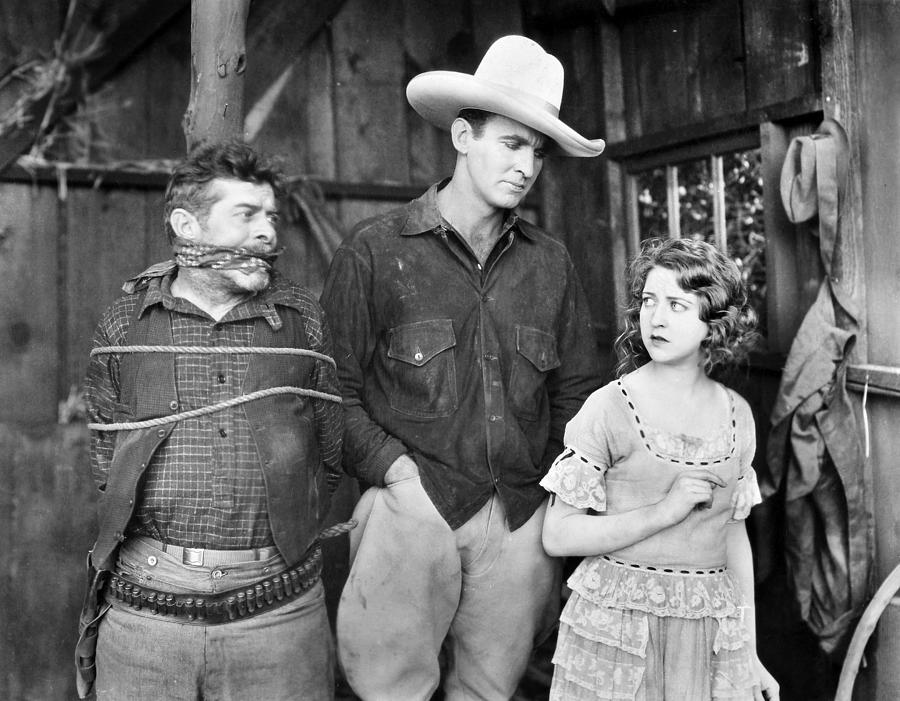 Silent Film: Cowboys Photograph by Granger