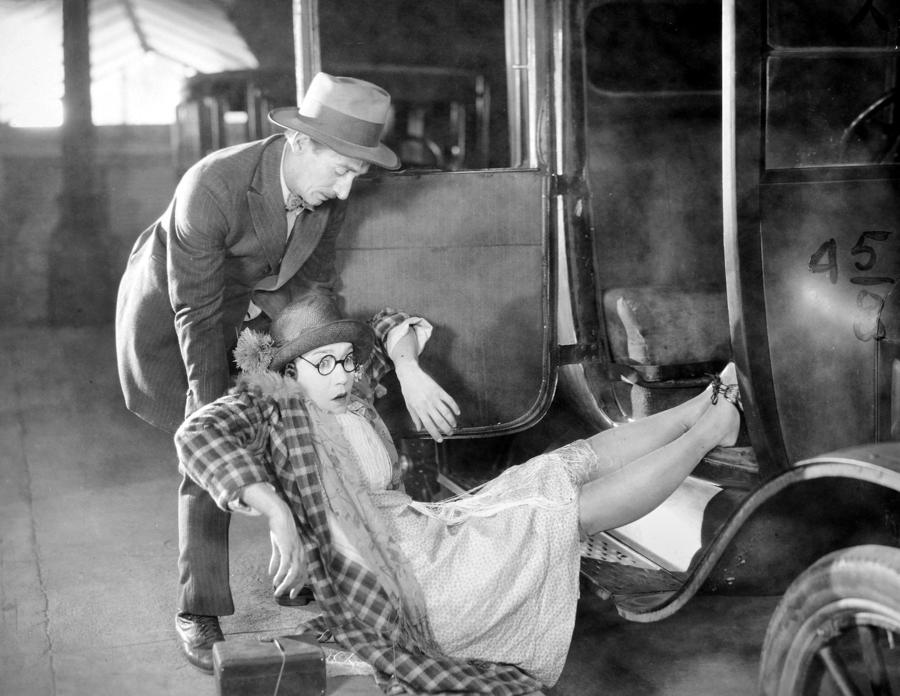 Silent Film Still: Accidents Photograph by Granger