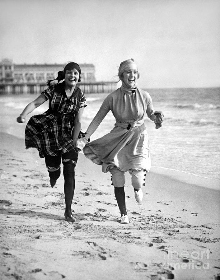 1910s Photograph - Silent Still - Bathers by Granger 1910s Photograph - Silent Still - Bathers by Granger