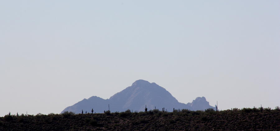 Silhouette Mountains Photograph by Kim Galluzzo