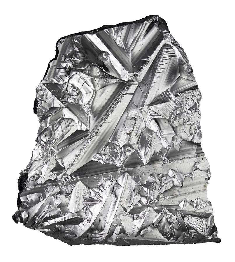 Silicon Crystal, Macrophotograph Digital Art by Pasieka