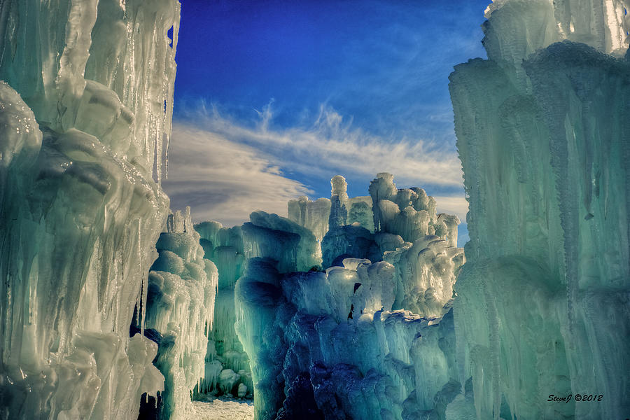 Silverthorne Ice Castles Photograph by Stephen Johnson