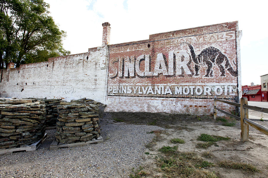 Sinclair Motor Oil Photograph by James Steele
