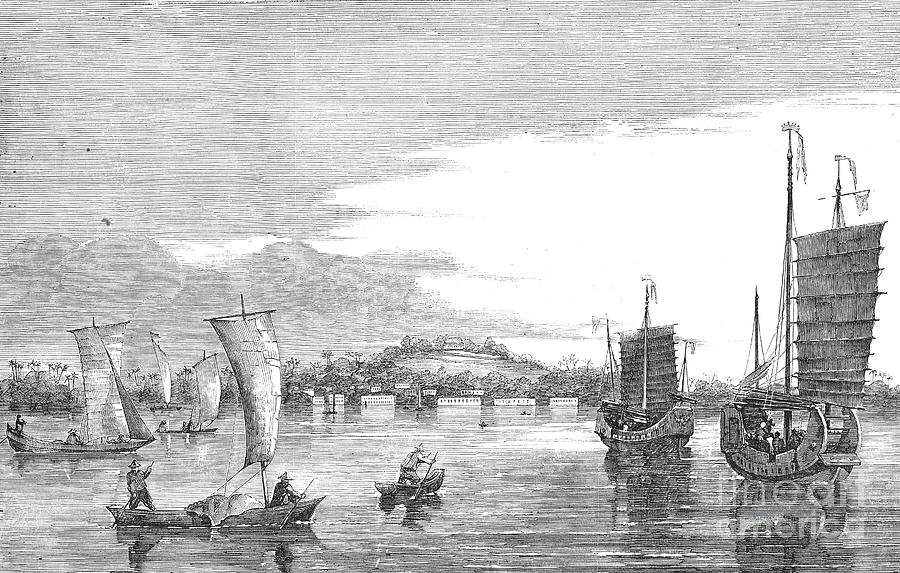 Singapore, 1857 Photograph by Granger