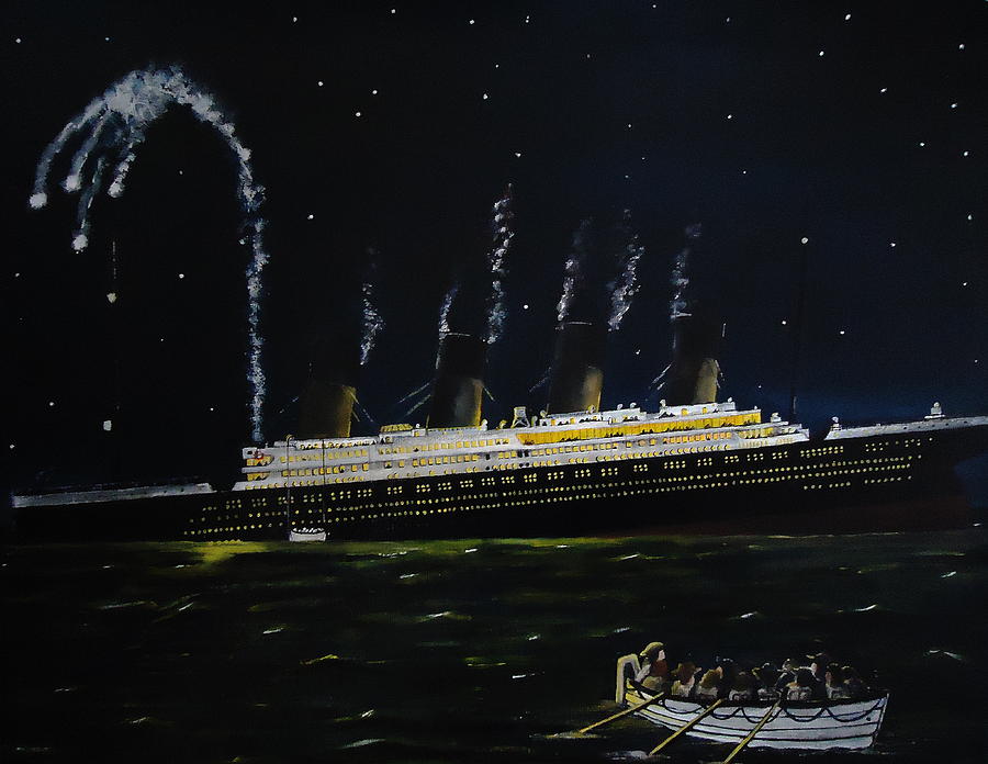 Sinking Of Titanic by Chris Collins