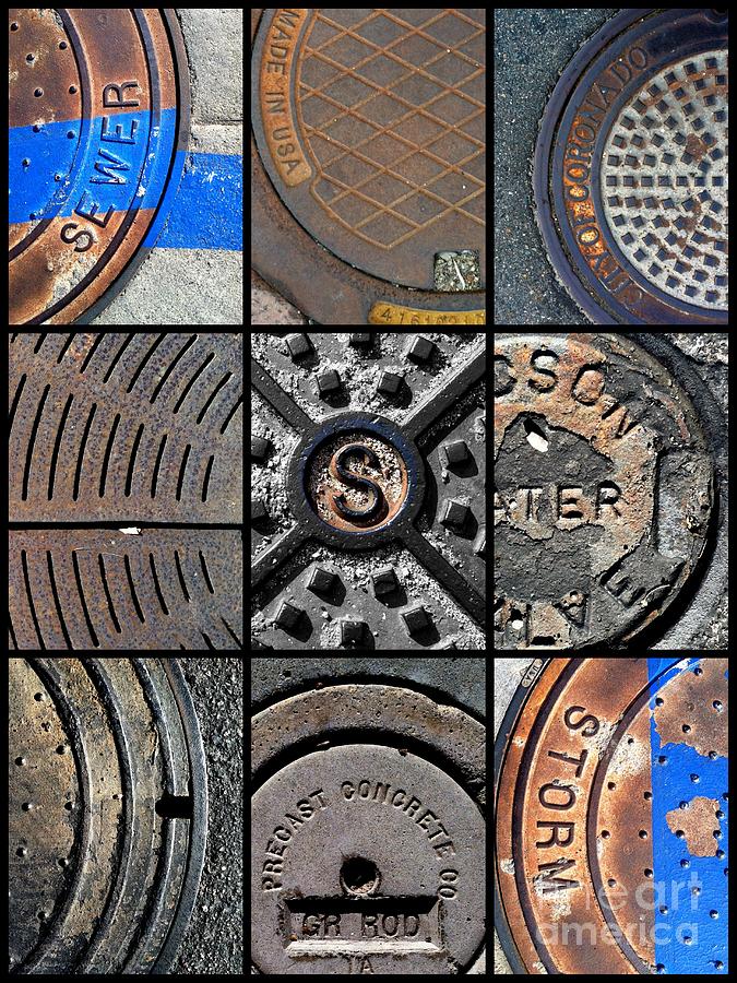Sinuous Sewers Photograph by Marlene Burns