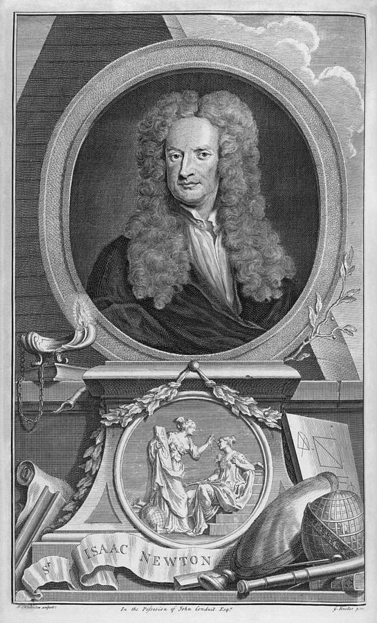 Sir Isaac Newton, English Physicist Photograph by Middle Temple Library