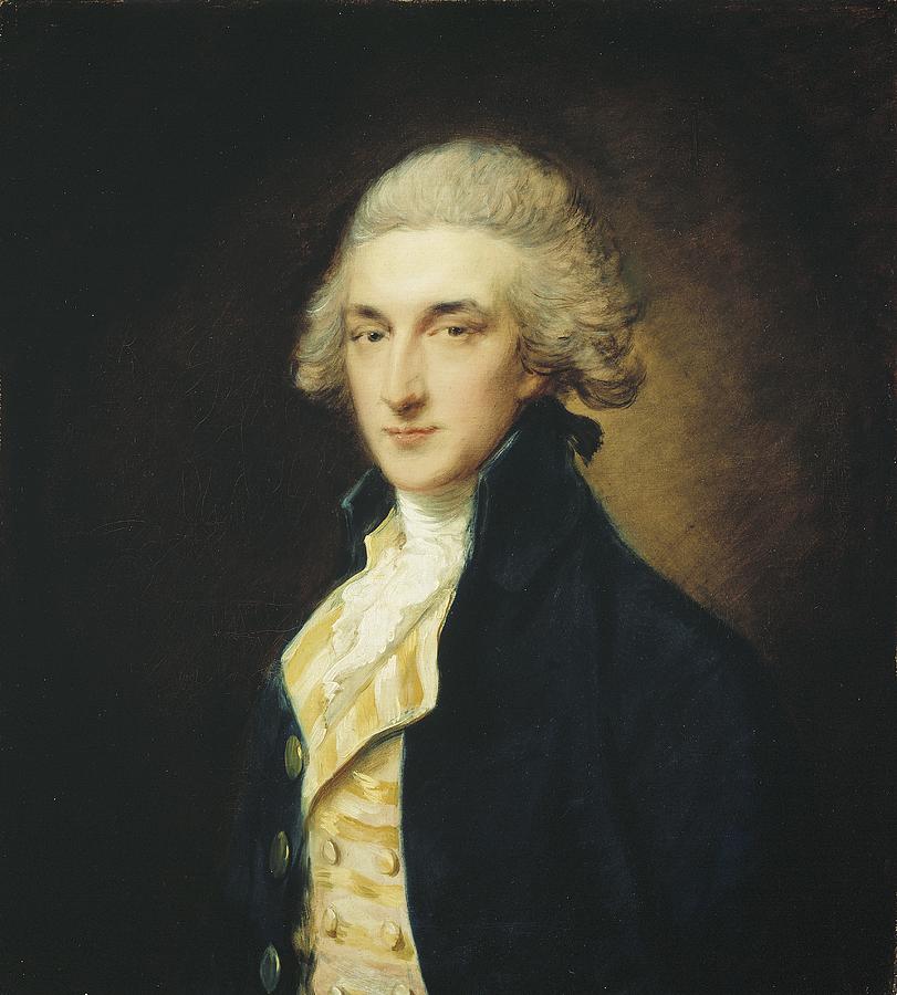 Thomas Gainsborough Painting - Sir John Edward Swinburne by Thomas Gainsborough