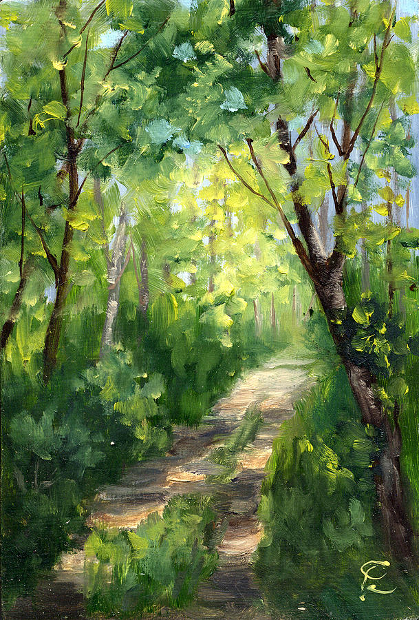 Six Mile Hike Painting by Colleen Lambert