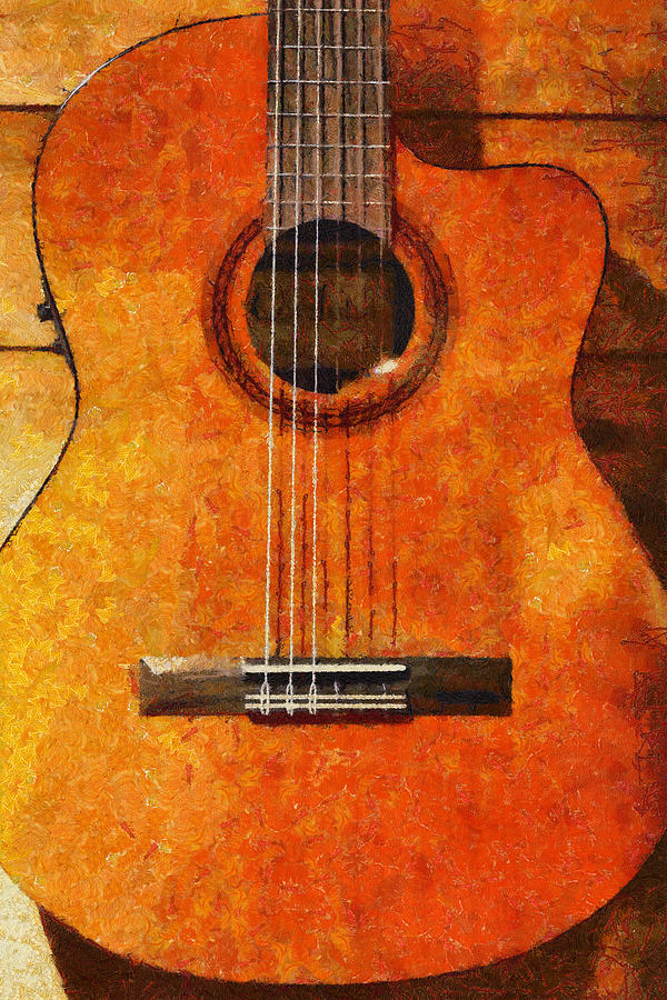 Six-String Acoustic V Photograph by Brian Davis - Fine Art America