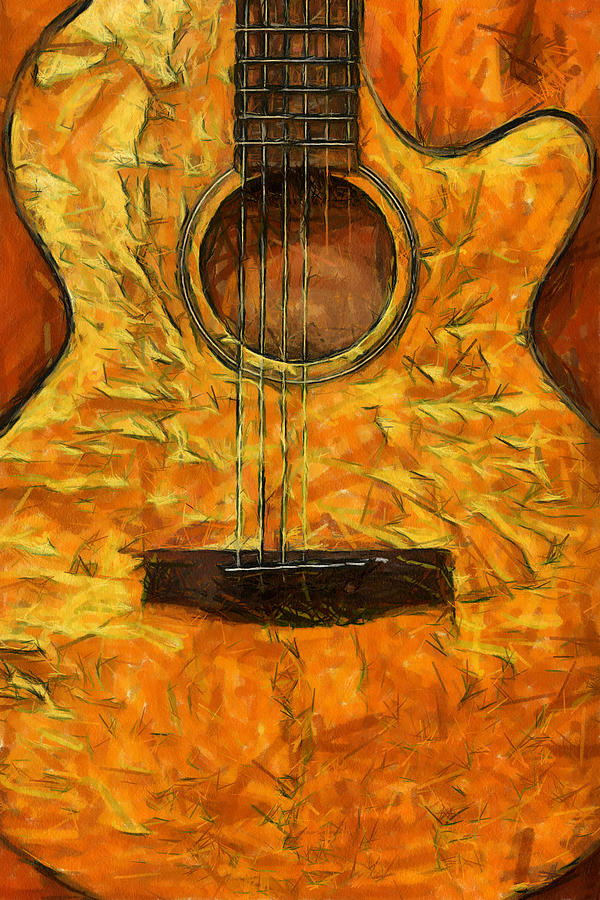Six-String Acoustic VII Photograph by Brian Davis