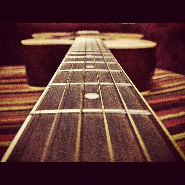 Music Photograph - Six String.. #lordrul #guitar #strings by Lord Rul