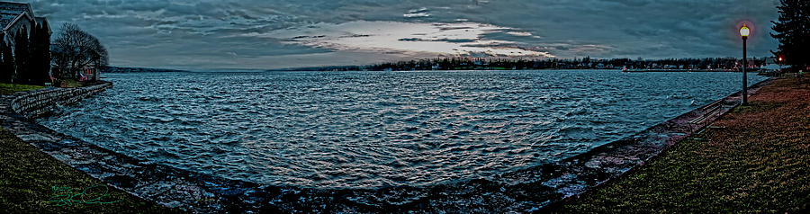 Skaneateles Lake Sunset Photograph by S Paul Sahm