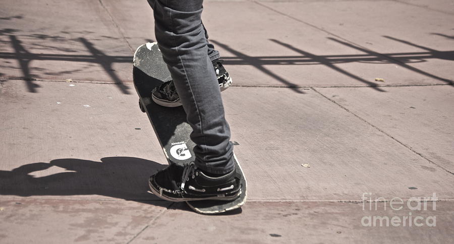 Skateboarding Photograph - Skater by Lori Leigh