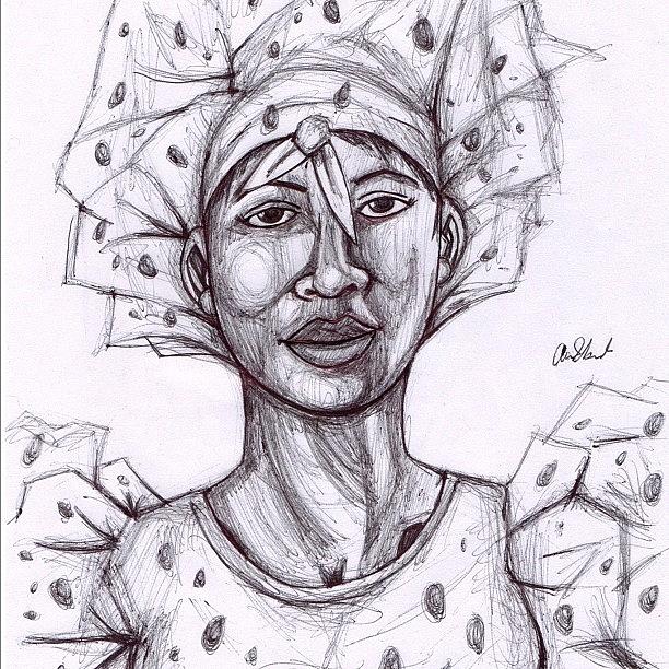 Biro Photograph - #sketch #drawing #biro #illustration by Kidface Anbessa-Ebanks