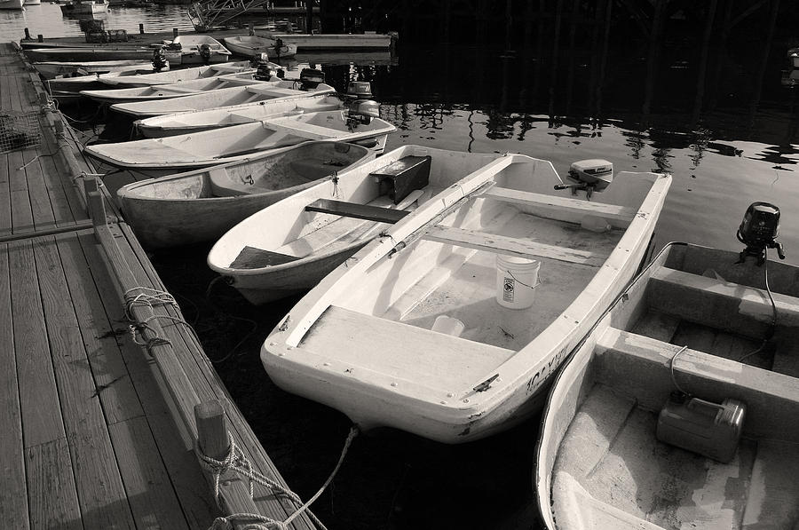 Boat Photograph - Skiffs and Dinghies by David Rucker