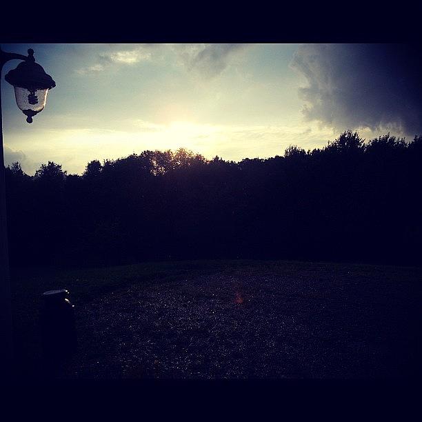 Nature Photograph - #sky #clouds #sun #lamp #light #outside by Marisag ☀✌