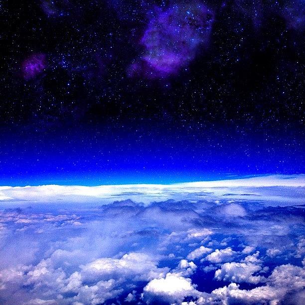 Space Photograph - Sky High #mywayhome by Ramon Smikle
