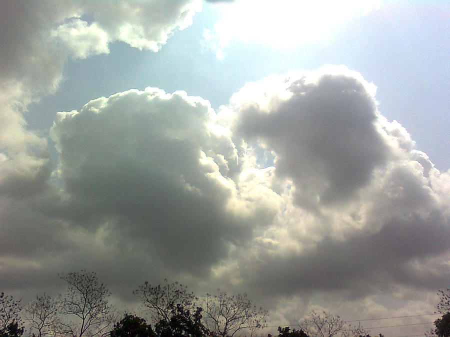Cloud Photograph - Sky Love by Sajjatul Islam